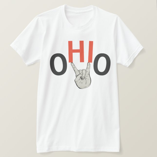 Camiseta Orgullo de Ohio (Anverso del diseño)