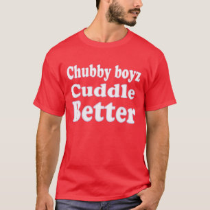 Camiseta Orgullo De Oso Chubby Boyz Cuddle Mejor