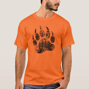 Camiseta Orgullo de oso gay desgastado Oso Pata ¡CALIENTE!!