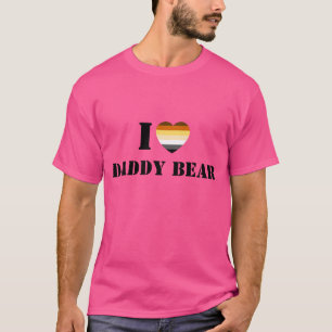 CAMISETA ORGULLO DE OSO GAY EN EL CORAZÓN OSO DE PAPÁ