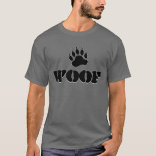 Camiseta Orgullo de oso gay Oso Pata GUAU