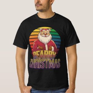 Camiseta Orgullo de Oso Gay Santa Oso Navidad