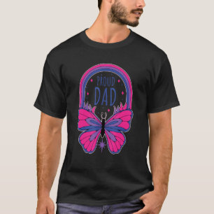 Camiseta Orgullo de papá Bi Bisexual