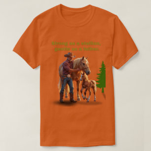 Camiseta Orgullo de papá de caballo - Edición ecuestre del