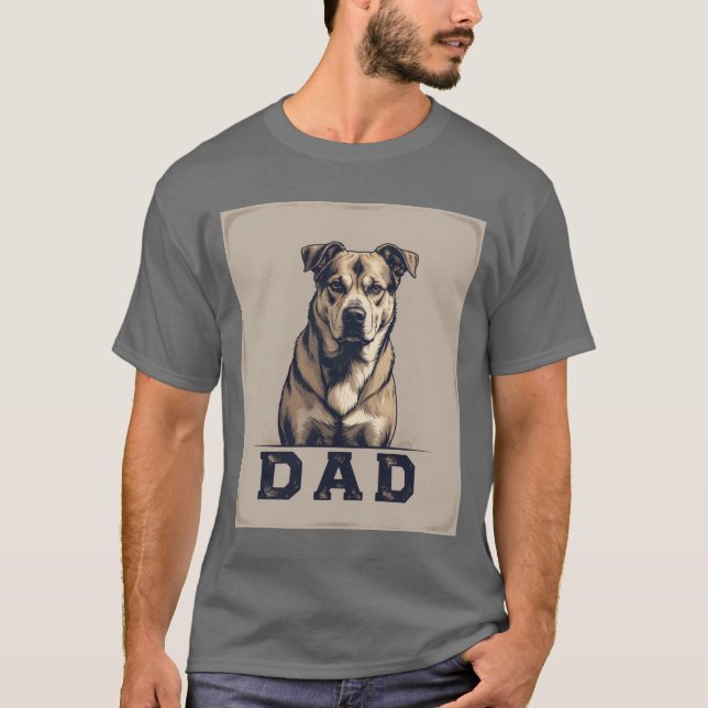 Camiseta Orgullo de perro: Audaz arte de tributo canino (Anverso)