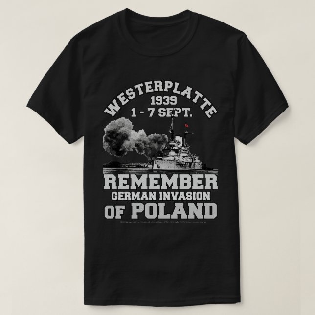 Camiseta Orgullo de Polonia de 1939 (Diseño del anverso)