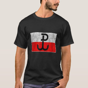 Camiseta Orgullo de Polonia Pw Armia Krajowa Ancla