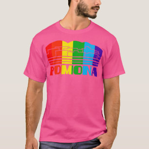 Camiseta Orgullo de Pomona Regalo LGBT Tee de simpatizantes