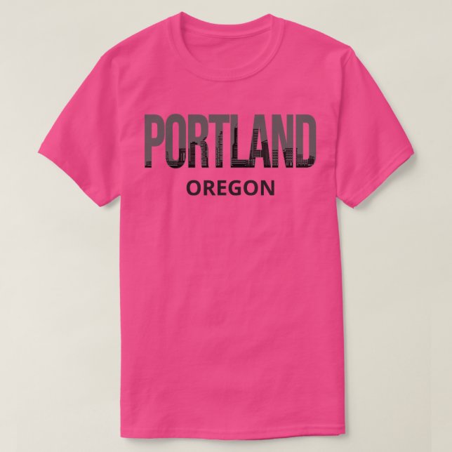 Camiseta Orgullo de Portland Oregon (Diseño del anverso)