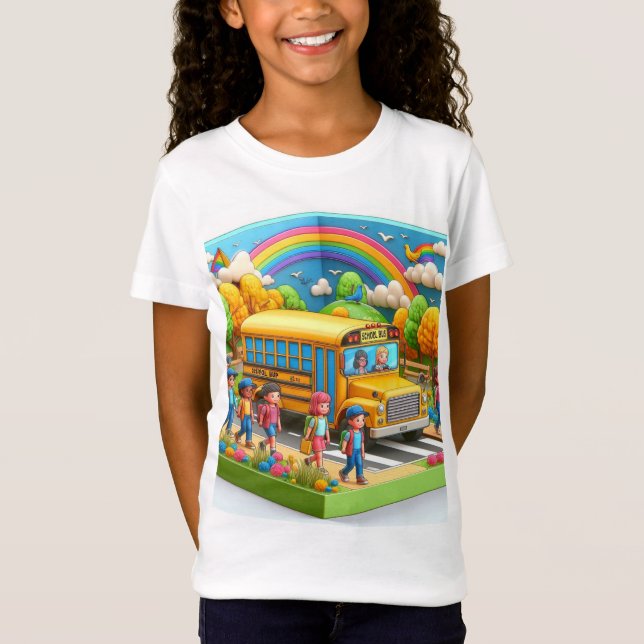 Camiseta Orgullo de Regreso a Clases Chicas (Anverso)