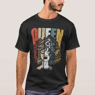 Camiseta Orgullo de Reina Negra por el poder de las mujeres
