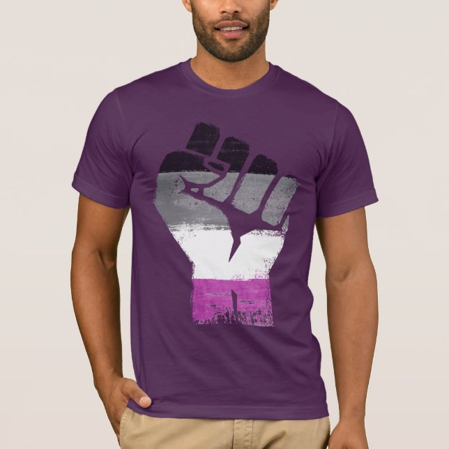 Camiseta Orgullo de Resistencia Asexual (Anverso)