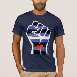 Camiseta Orgullo de resistencia de cuero
