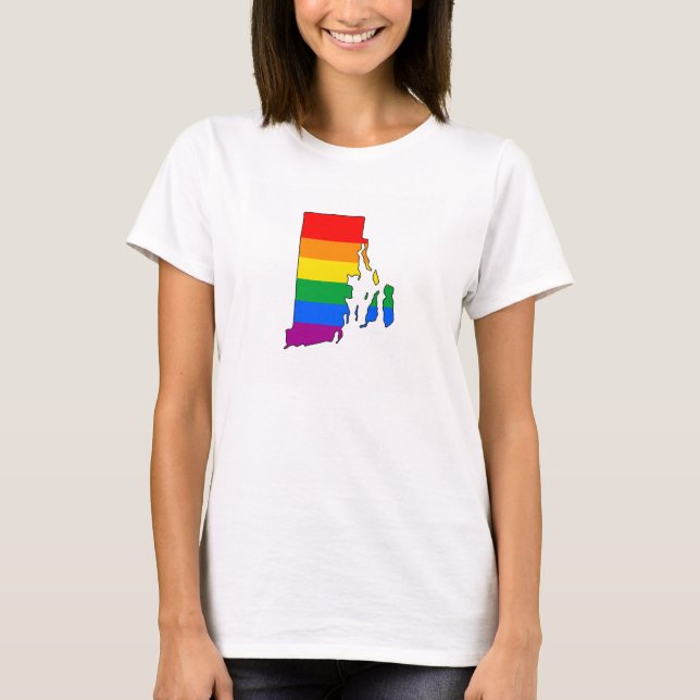 CAMISETA ORGULLO DE RHODE ISLAND (Anverso)