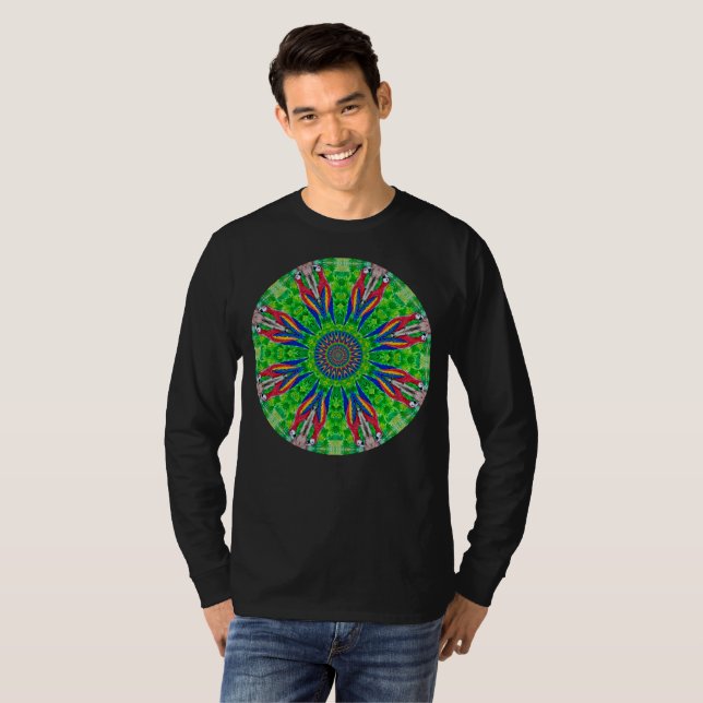 Camiseta Orgullo de Scarlet Macaw (Anverso completo)