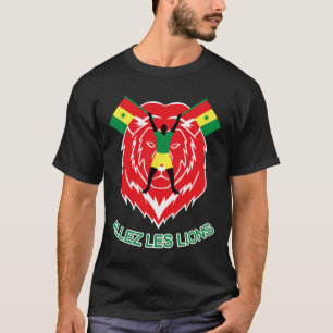 Camiseta Orgullo de Senegal Fútbol Deporte Herencia Senegal