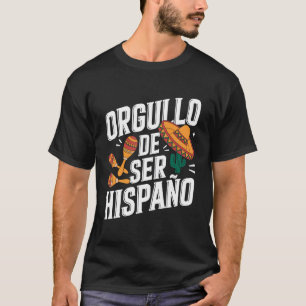 Camiseta Orgullo de ser hispano