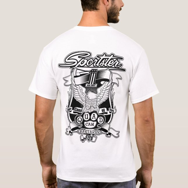 Camiseta Orgullo de Sportster (trasero) (Reverso)