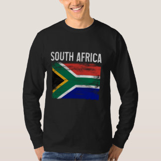 Camiseta Orgullo de Sudáfrica Bandera de Sudáfrica Raíz afr