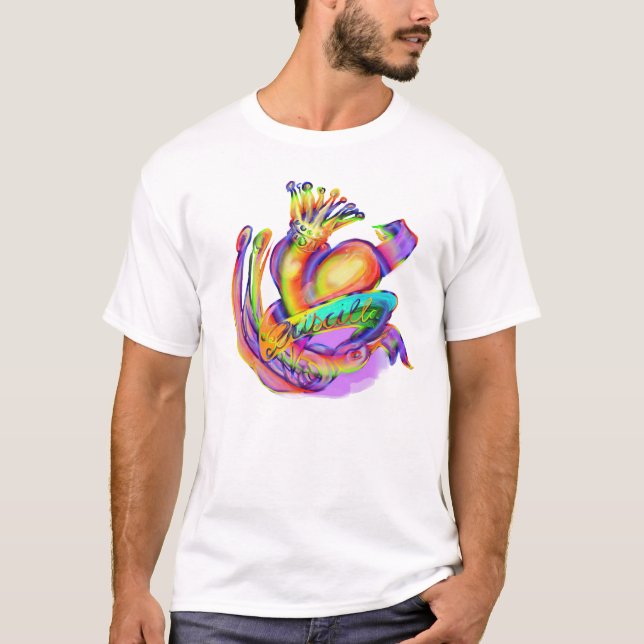 Camiseta Orgullo de tatuaje old school (Anverso)