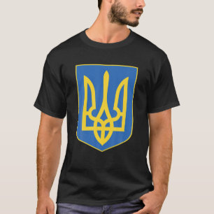 Camiseta Orgullo de té de Ucrania Bandera ucraniana Emblema