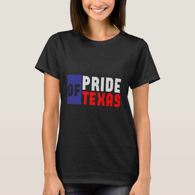 Camiseta orgullo de texas (Anverso)