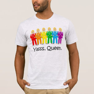 Camiseta Orgullo de traje de Hillary - Yasss Reina