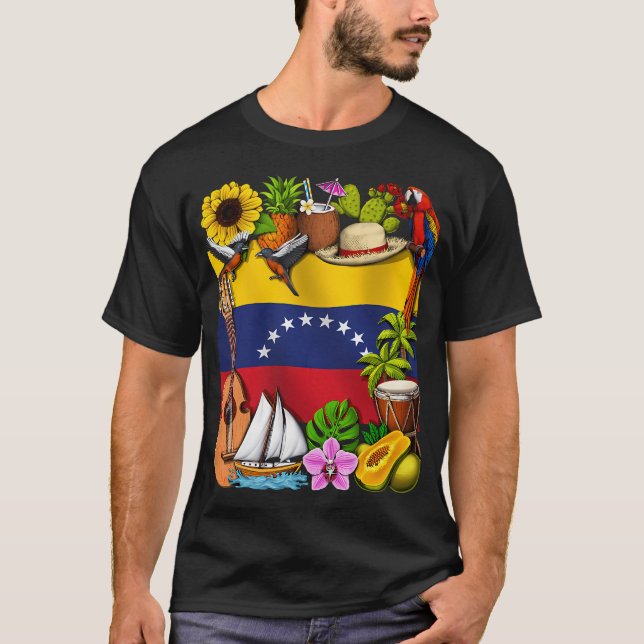 Camiseta Orgullo de Venezuela (Anverso)