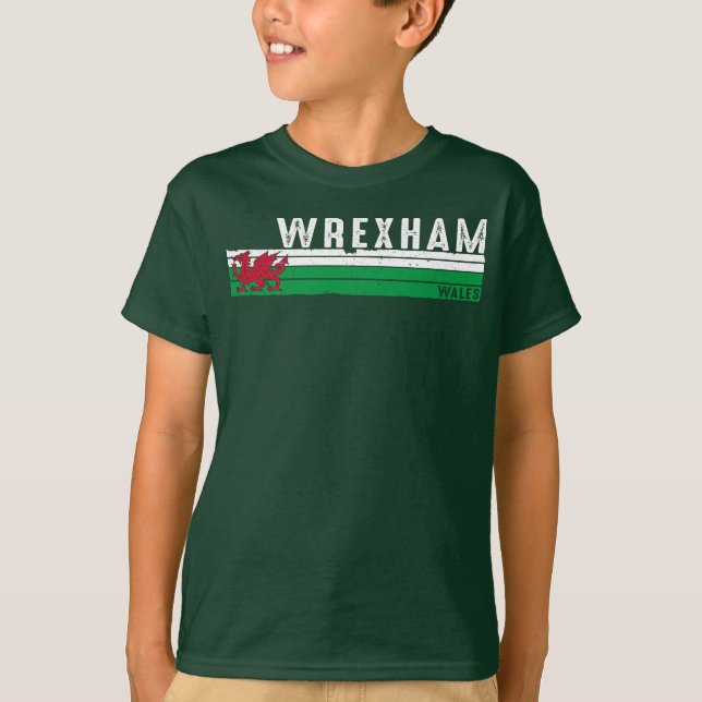 Camiseta Orgullo de Wrexham Wales (Anverso)