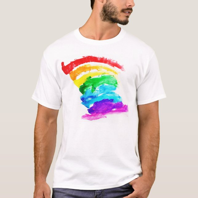 Camiseta Orgullo del arco iris (Anverso)