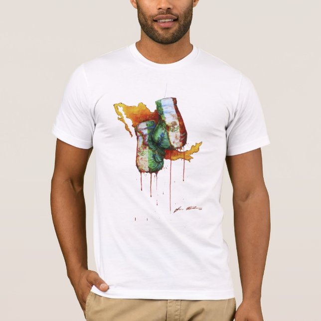 Camiseta Orgullo del boxeo mexicano (Anverso)