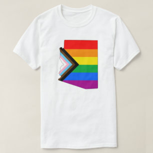 Camiseta Orgullo del Estado de Arizona Progreso de Orgullo 