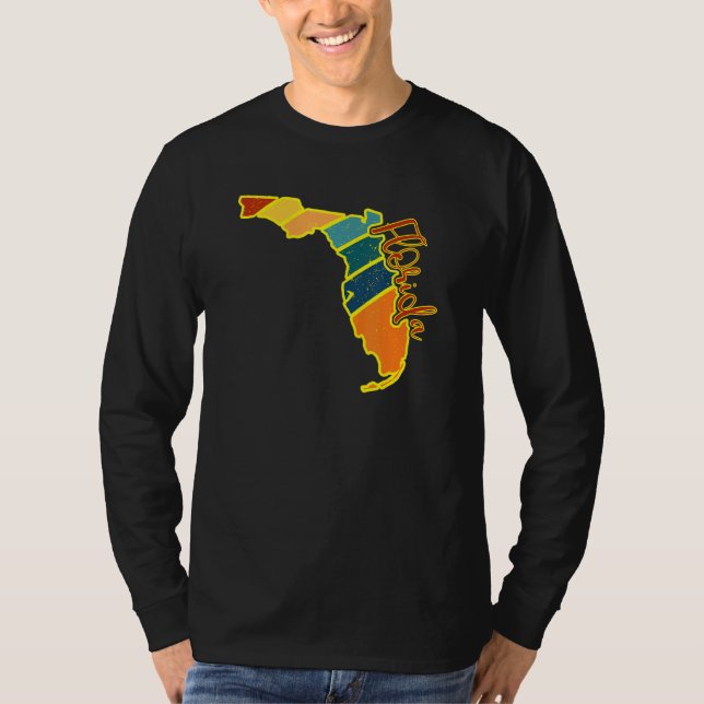 Camiseta Orgullo del Estado de Florida Amo Florida (Anverso)