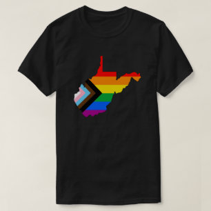 Camiseta Orgullo del estado de Virginia Occidental Orgullo