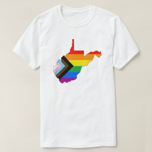 Camiseta Orgullo del estado de Virginia Occidental Orgullo