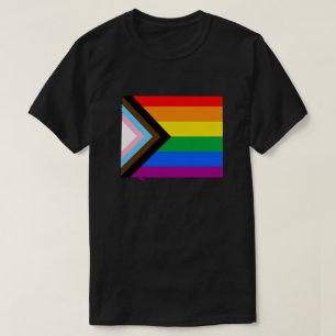 Camiseta Orgullo del Estado de Wyoming Progreso LGBTQ Orgul