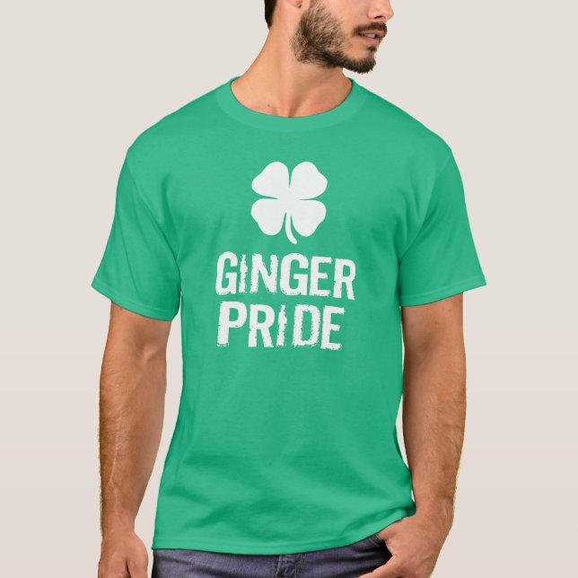Camiseta Orgullo del jengibre (Anverso)