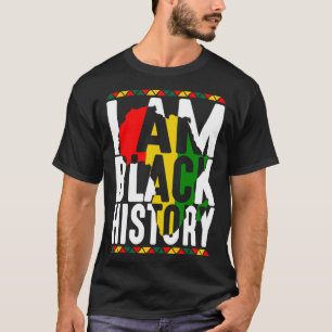 Camiseta Orgullo del Mes de la Historia Negra en la herenci