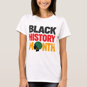 Camiseta Orgullo del Mes de la Historia Negra Patrimonio Cu