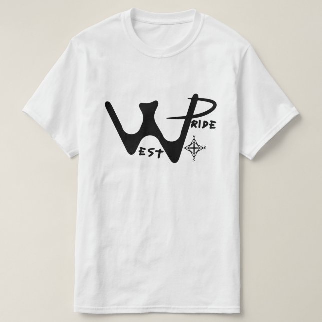 Camiseta Orgullo del oeste (Diseño del anverso)