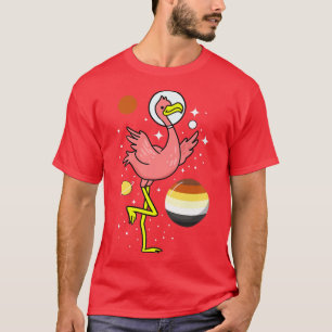 Camiseta Orgullo del oso gay de Astronauta Flamingo