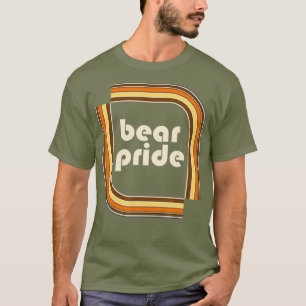 Camiseta Orgullo del oso gay Retro Orgullo gay LGBT