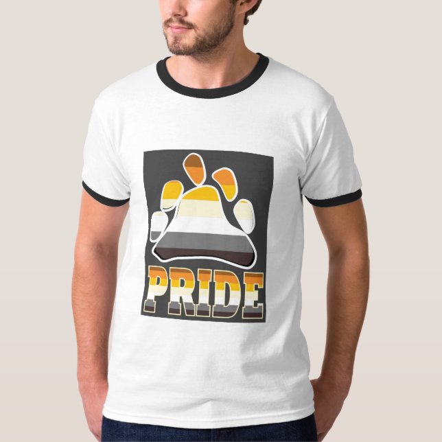 Camiseta Orgullo del oso para hombre (Anverso)