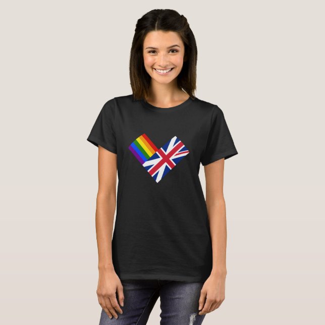 Camiseta Orgullo del Reino Unido (Anverso completo)