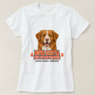 Camiseta 🐾 Orgullo del Retriever de Tolling de Pato de Nue