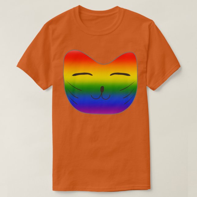 Camiseta Orgullo del tigre gay (Diseño del anverso)