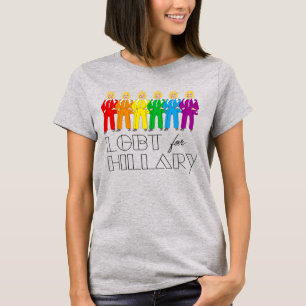 Camiseta Orgullo del traje de Hillary - LGBT por Hillary
