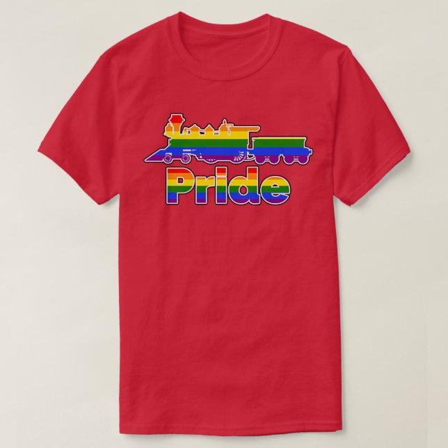 Camiseta Orgullo del tren de vapor (Diseño del anverso)