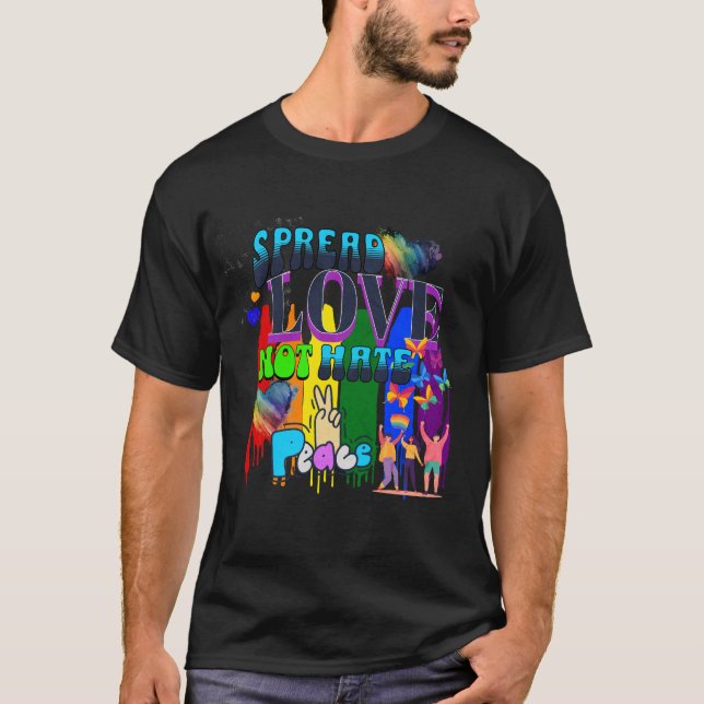 Camiseta Orgullo | Difunde Amor No Odio (Anverso)