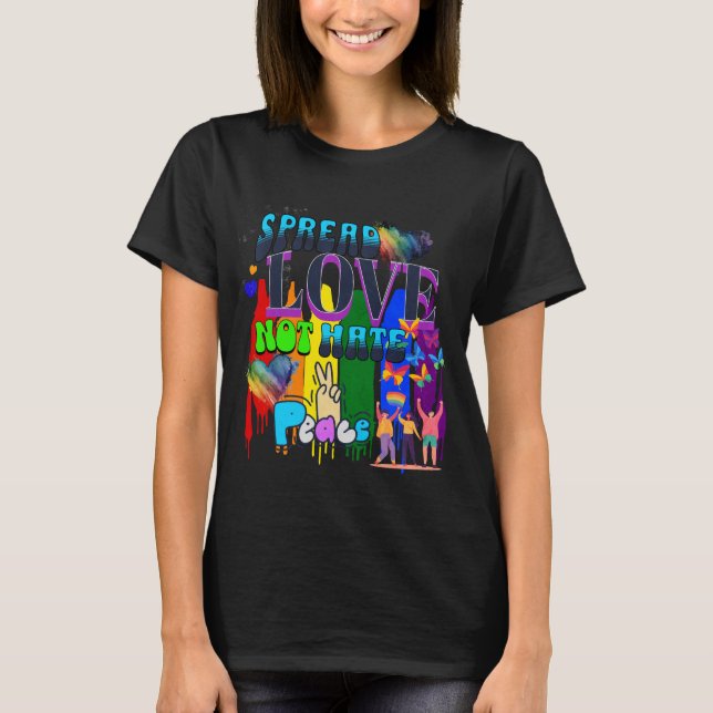 Camiseta Orgullo | Difunde Amor No Odio (Anverso)